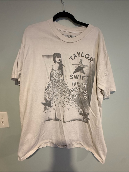 Taylor Swift Tops - Taylor Swift White Graphic Short Sleeve Tour Tee from Eras Tour